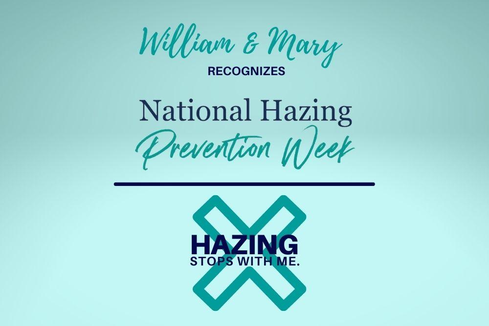 hazing prevention week logo