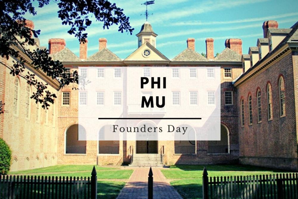 Phi Mu National Founders Day