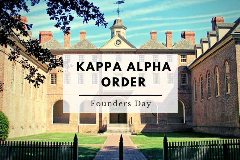 Kappa Alpha Order National Founders Day