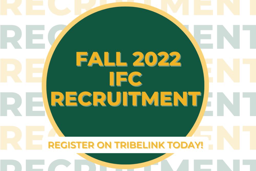 Fall 2022 IFC Recruitment