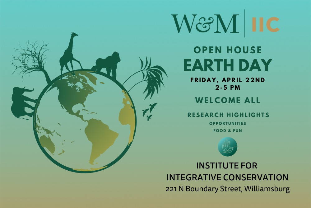IIC Open House and Earth Day Celebration Flyer