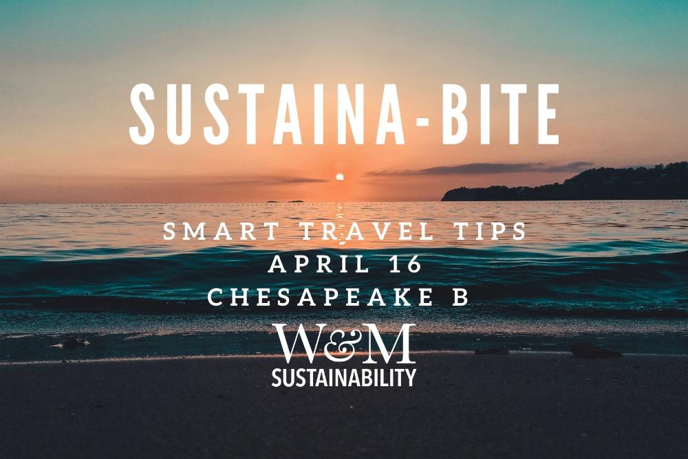 Sustaina-bite: Bite-sized sustainability info with lunch