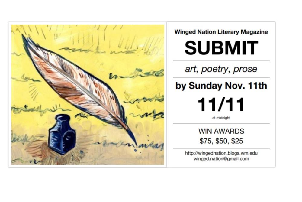 Submit art and writing!