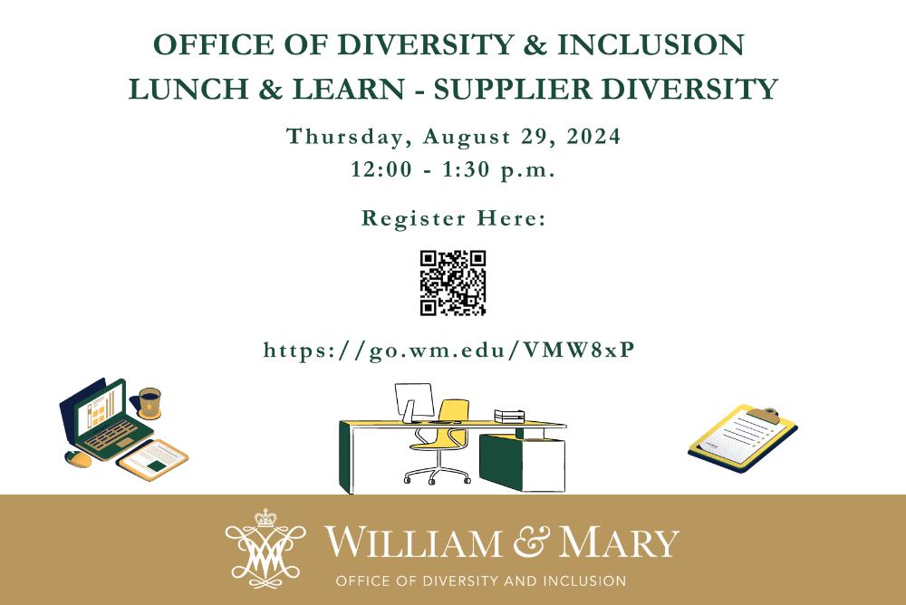 ODI Supplier Diversity Lunch and Learn