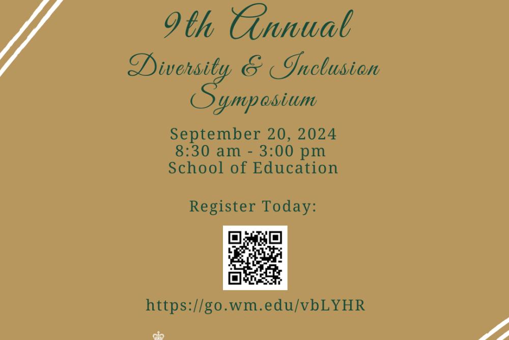 D&I Symposium - Save the Date