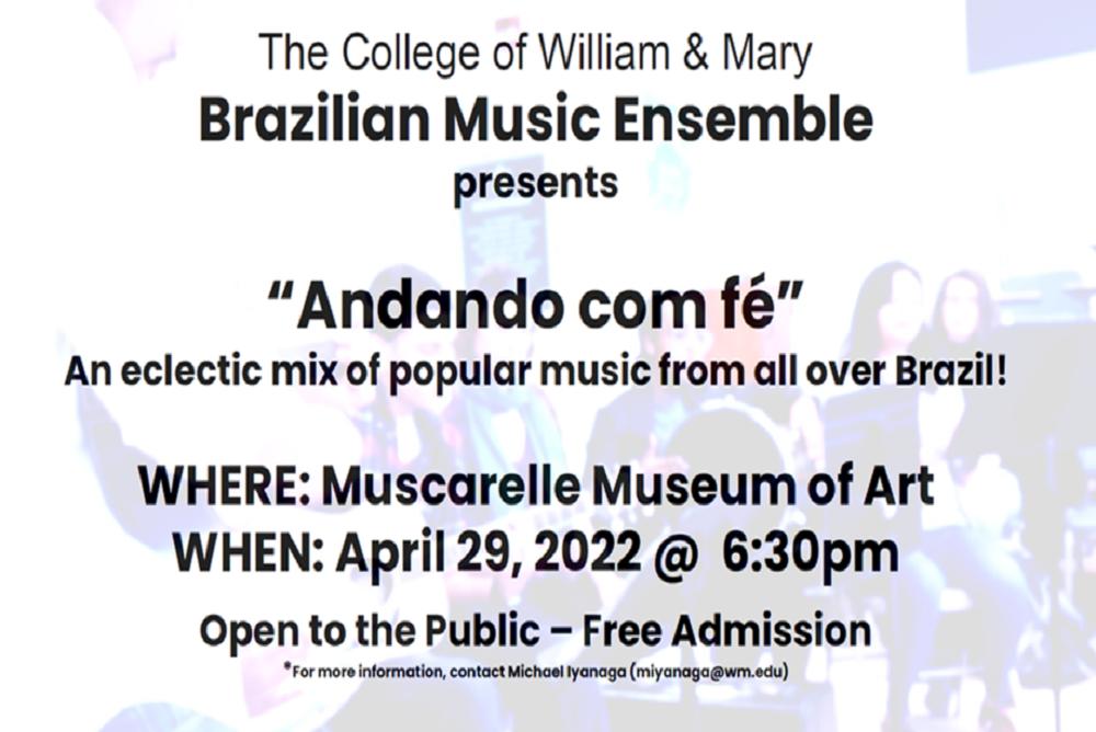 Brazilian Music Ensemble presents 