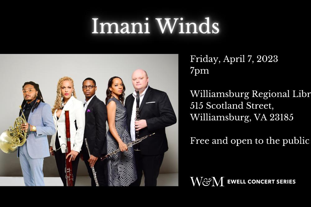 The twice Grammy nominated Imani Winds has led both a revolution and evolution of the wind quintet through their dynamic playing, adventurous programming, and imaginative collaborations.