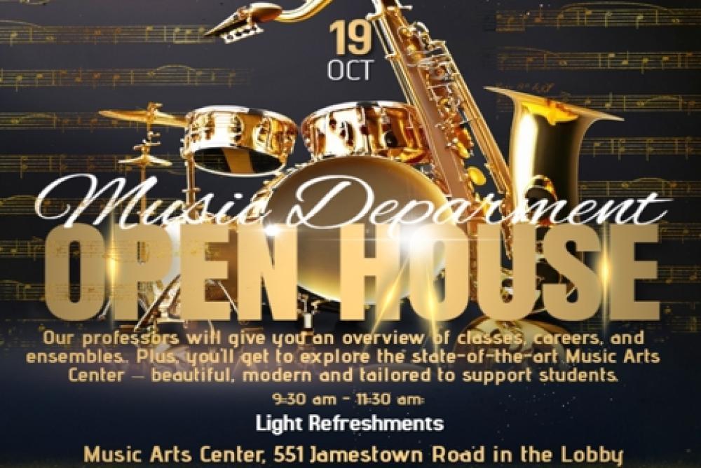 Music Department's Open House