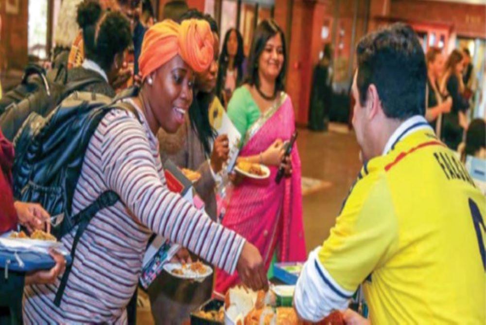 LL.M. students at William & Mary Law School host a Cultural Heritage Day showcasing food, art, music, and literature from their home countries around the world.