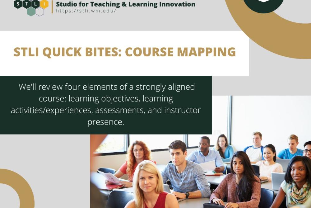 STLI Quick Bites: Course Mapping