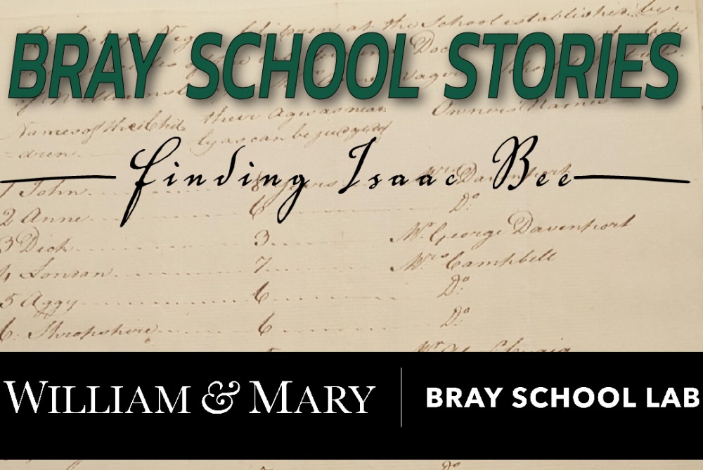 Bray School Stories: Finding Isaac Bee