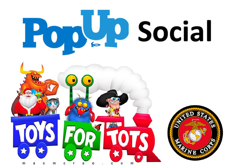 Pop-Up Social: Toys for Tots