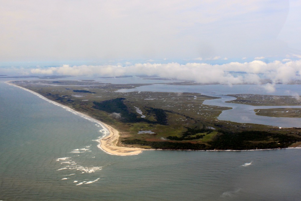 Parramore Island is one of the many pristine barrier islands that line Virginia's seaside Eastern Shore. © Emily Hein/VIMS.