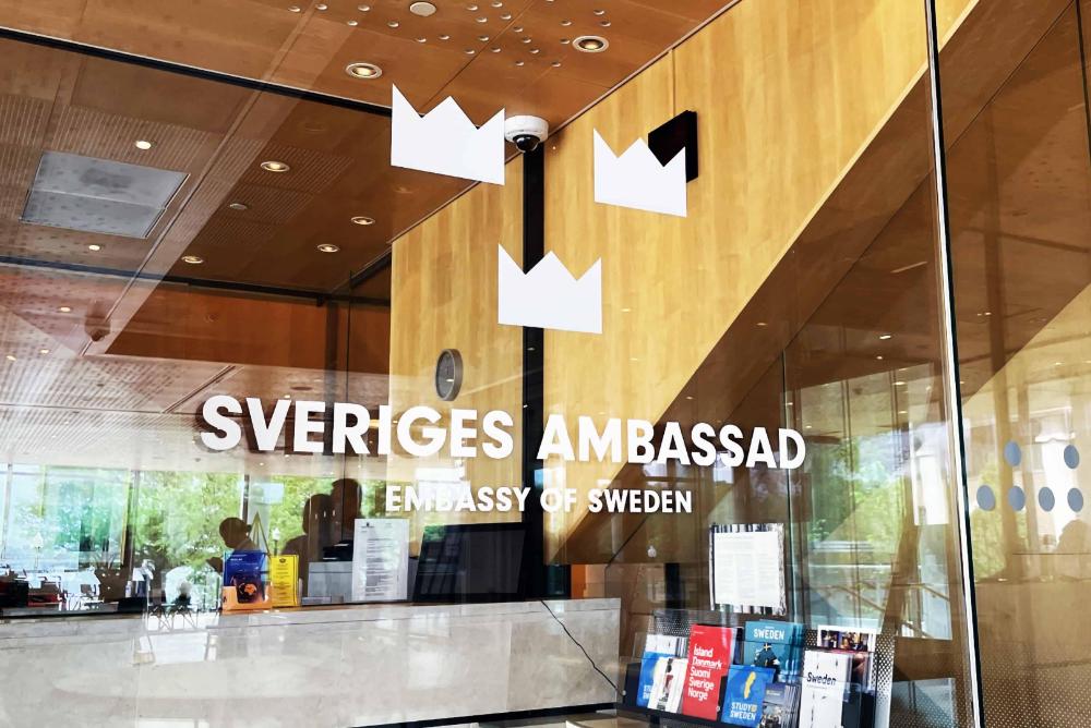 #sweden #embassy