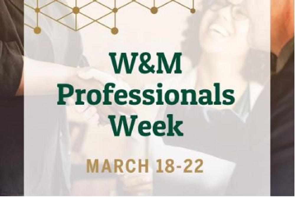 W&M Professionals Week