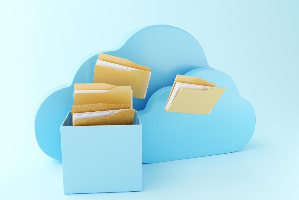 Files folders in the cloud