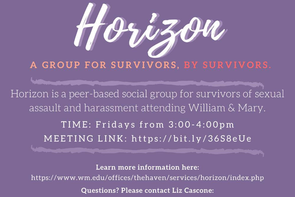 Horizon: A group for survivors, by survivors