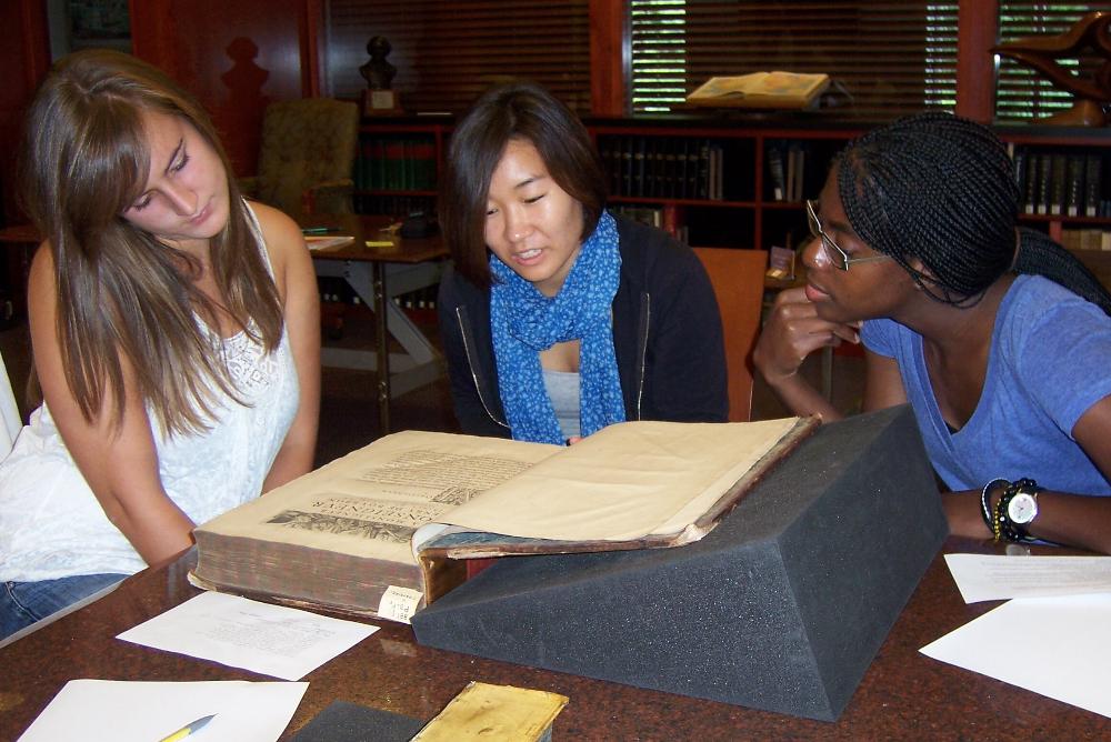 Students in Special Collections
