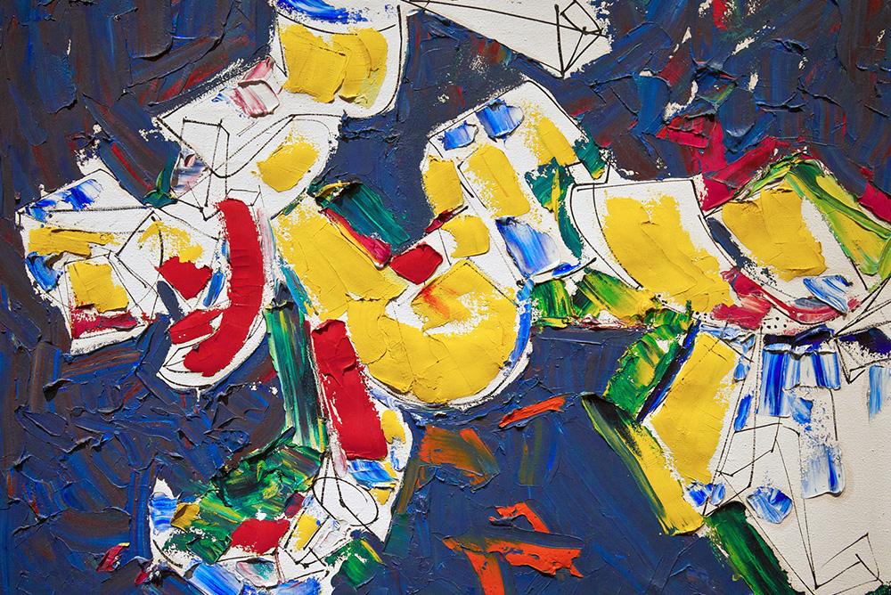 HANS HOFMANN | American, 1880-1966 | Color Poem No. 1 (detail), 1950 | Oil on canvas | © Renate, Hans & Maria Hofmann Trust / Artists Rights Society (ARS), New York | Bequest of Doris Piper Lamberson