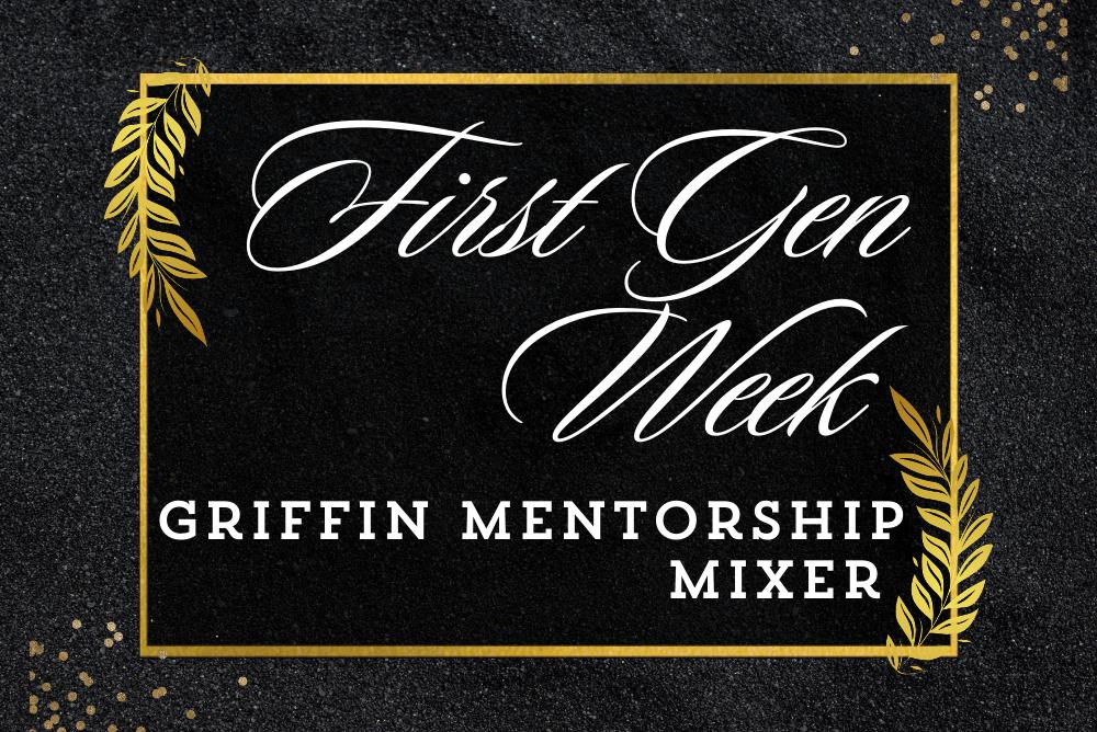 Mentorship mixer flyer