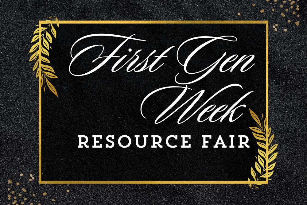 Resource fair flyer