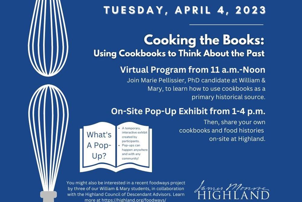 Cooking the Books flyer