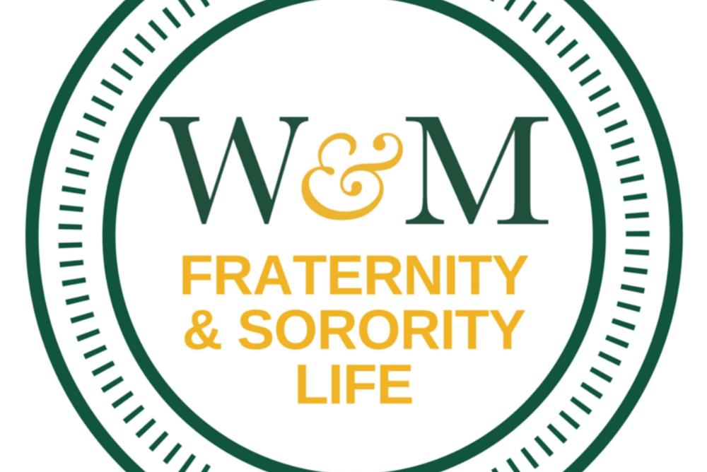 W&M Fraternity & Sorority Life round logo