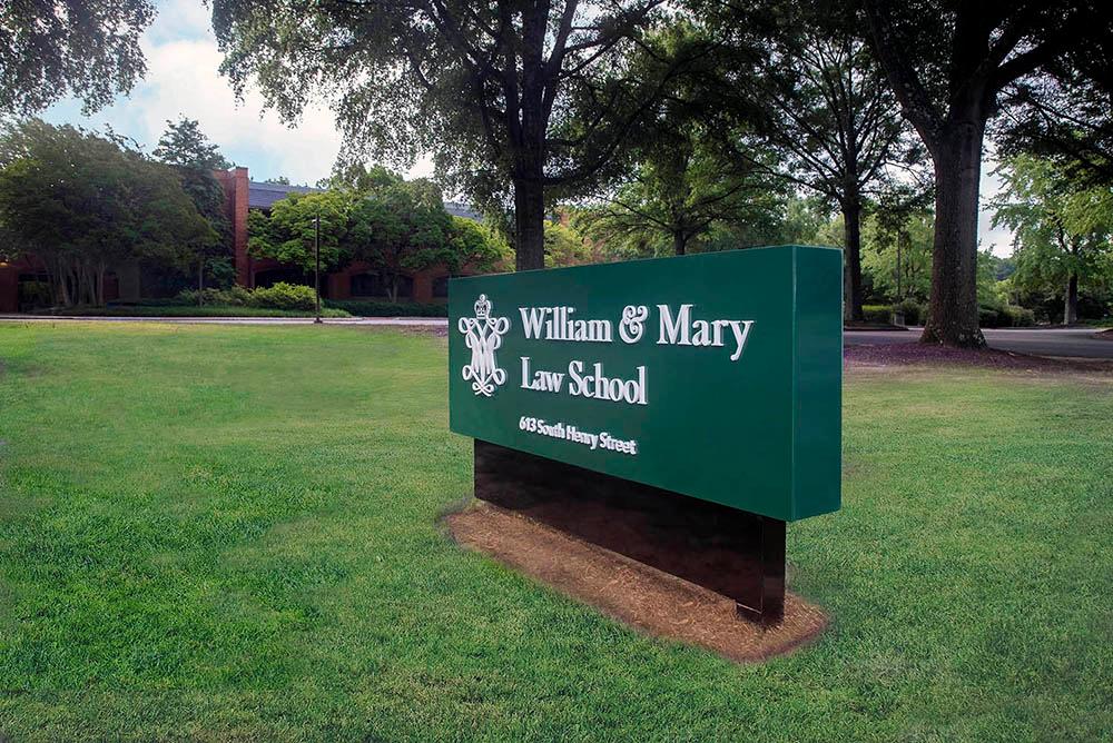 sign outside W&M Law