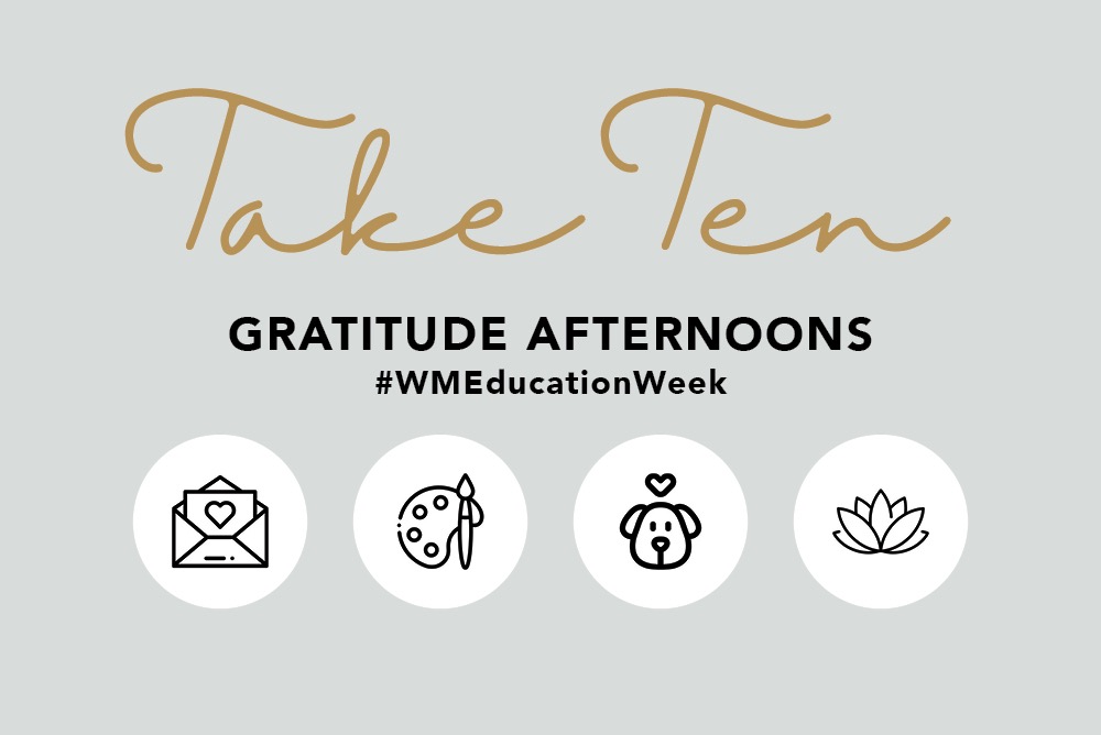 Take Ten Gratitude Afternoons