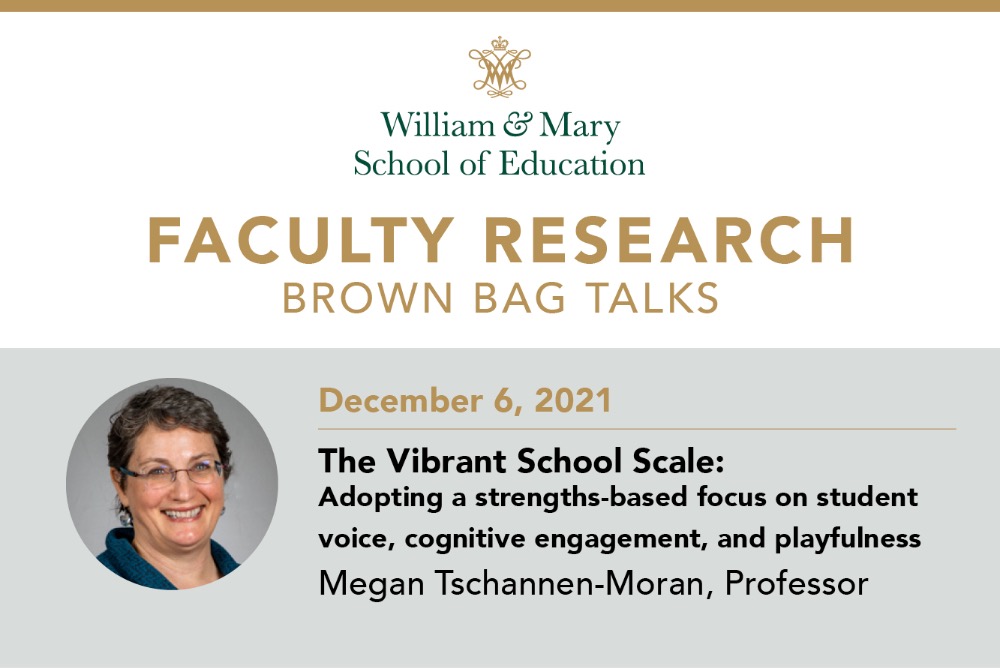 Faculty Research Brown Bag Talk