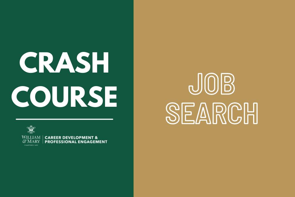 Crash Course - Job Search