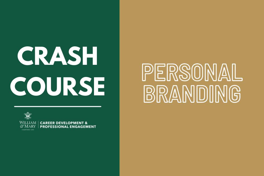 Crash Course - Personal Branding