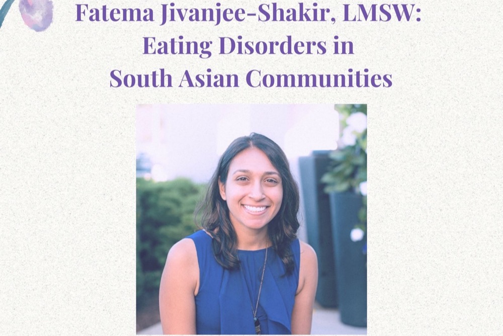 Eating Disorders in South Asian Communities - Fatema Jivanjee-Shakir