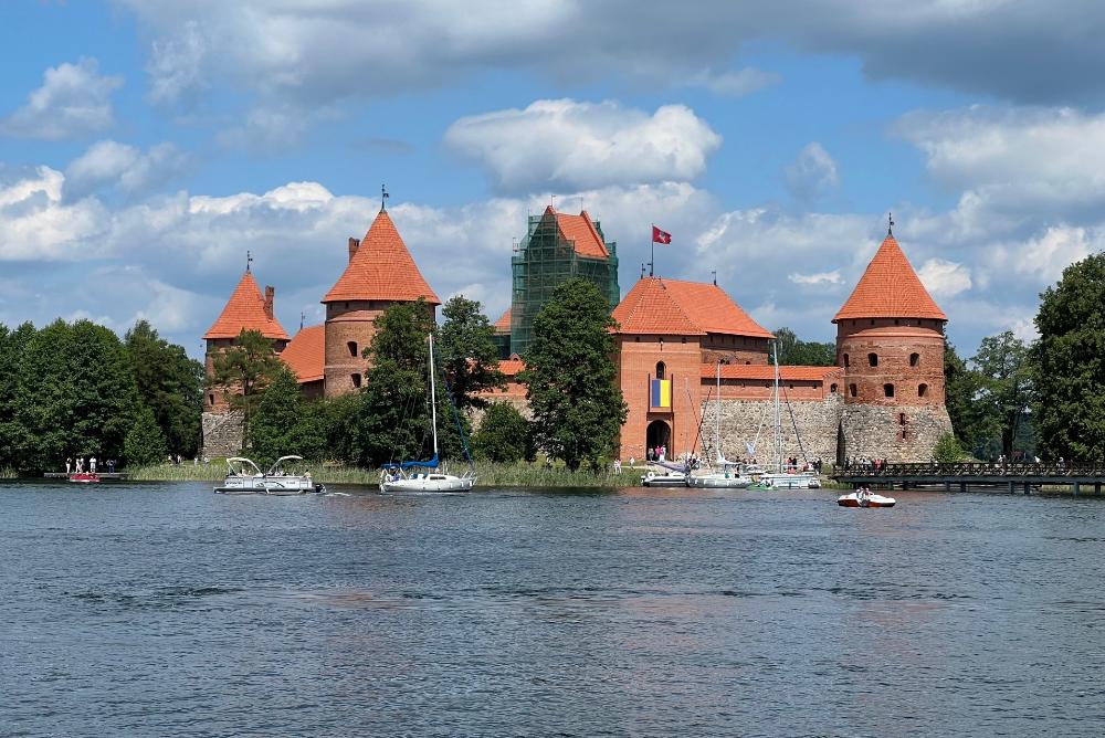 castle outside Vilnius