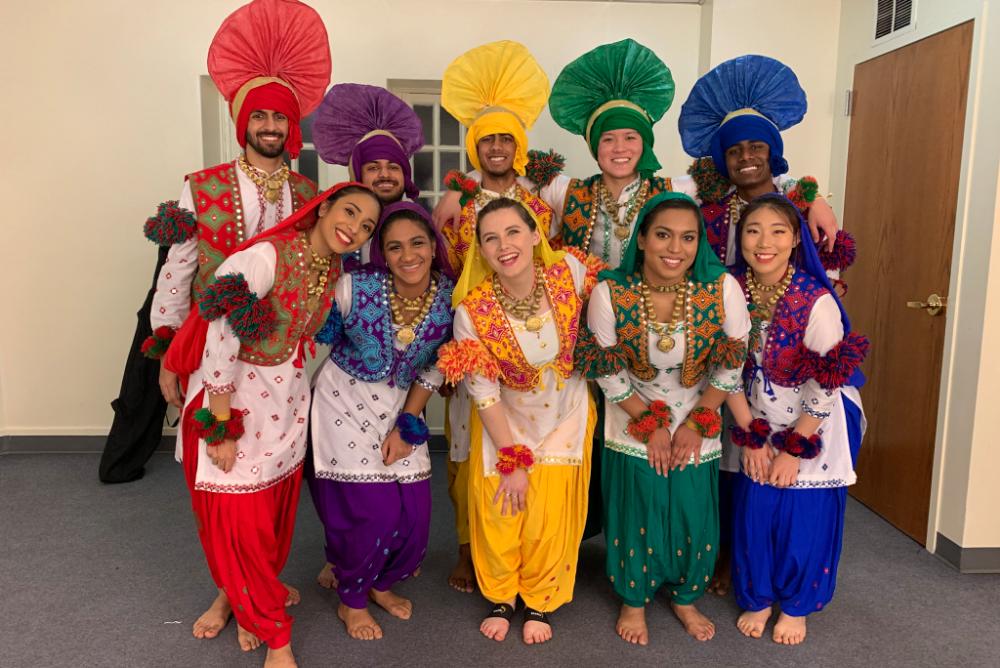 Come to Bhangra Night to see our vibrant costumes and energetic dancing!