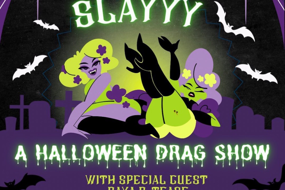 A flier for the dragshow
