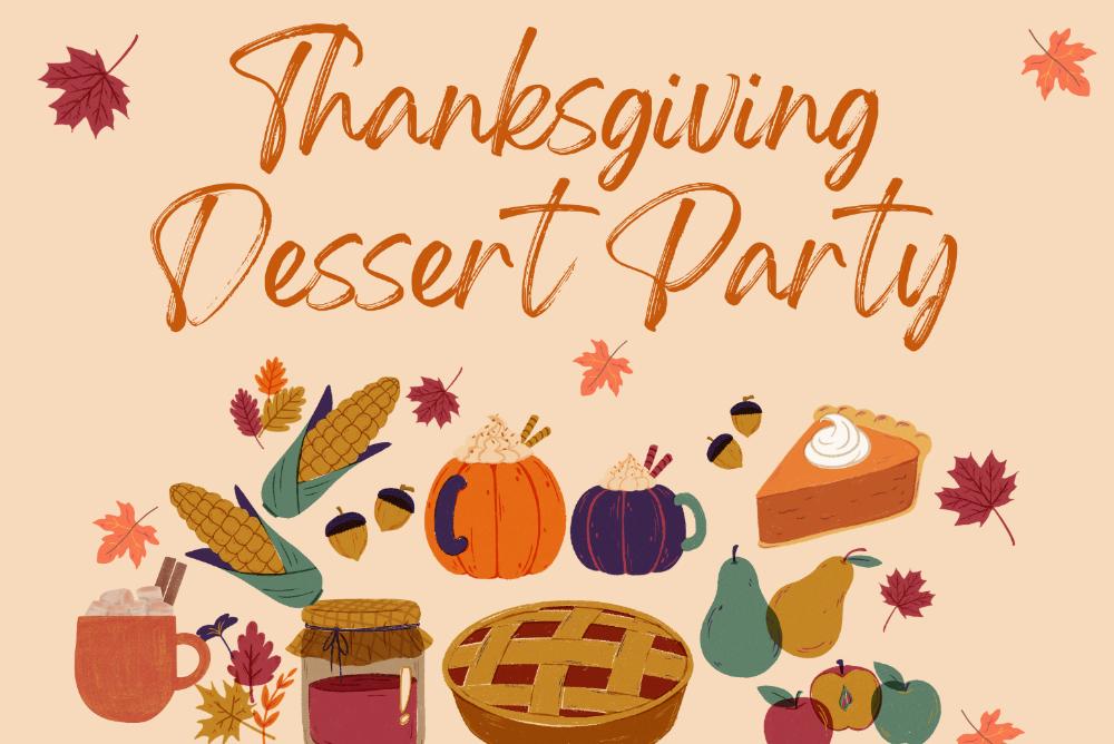 food, thanksgiving, dessert, party