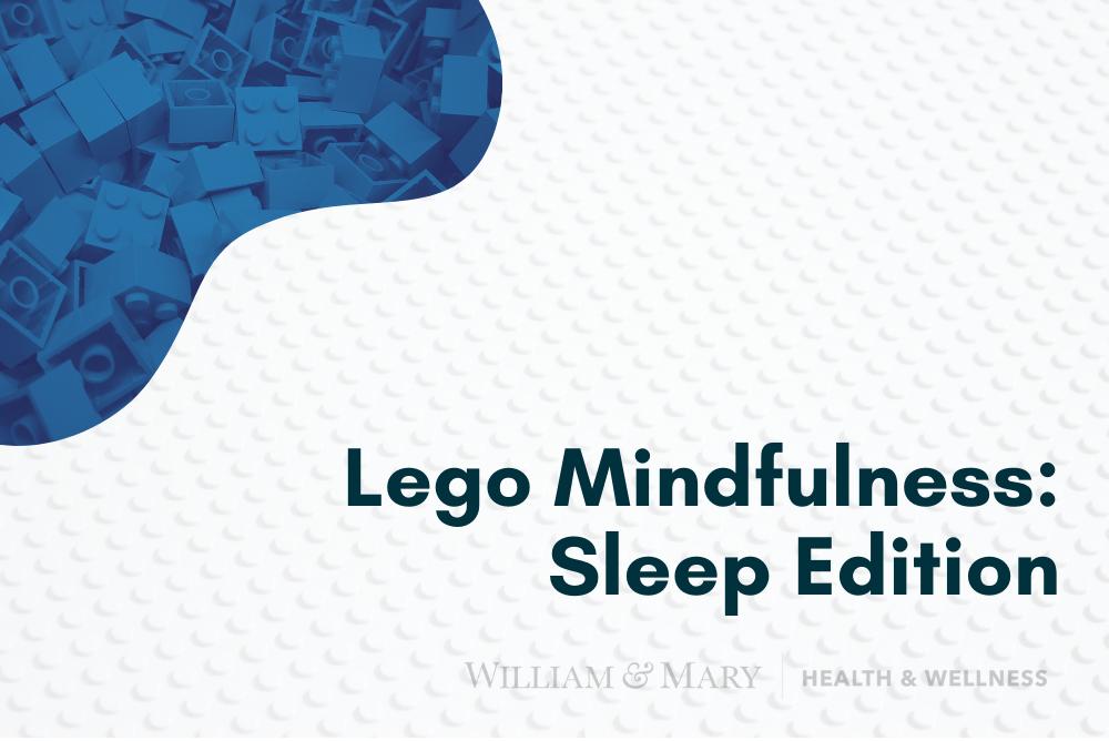 Lego Mindfulness: Sleep Edition