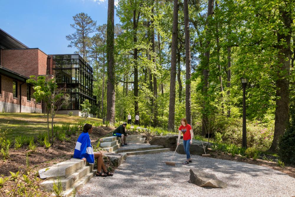 Zen Garden at the McLeod Tyler Wellness Center