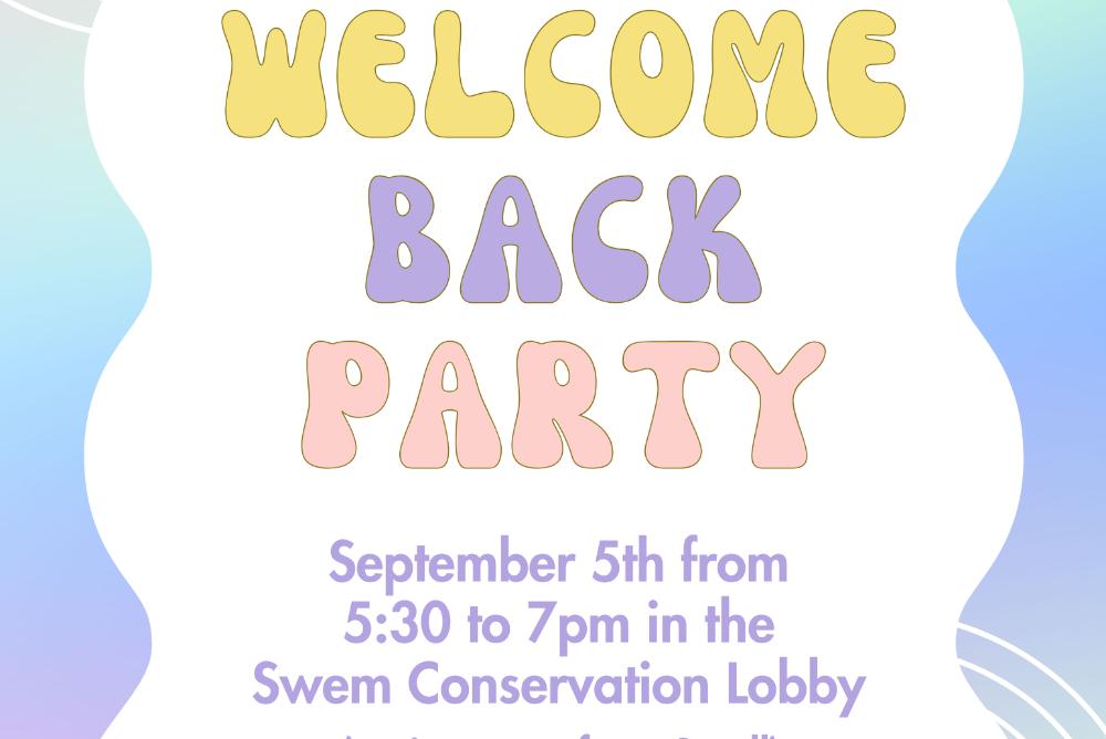 GSWS Welcome Back Party