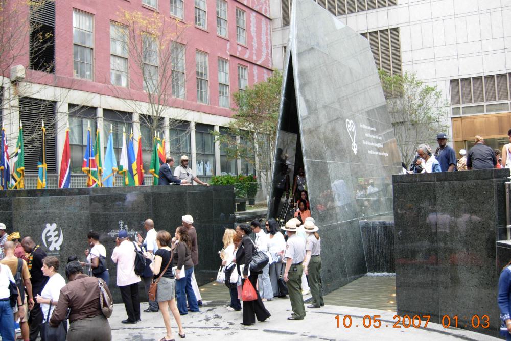 NY African Burial Ground National Monument Opening