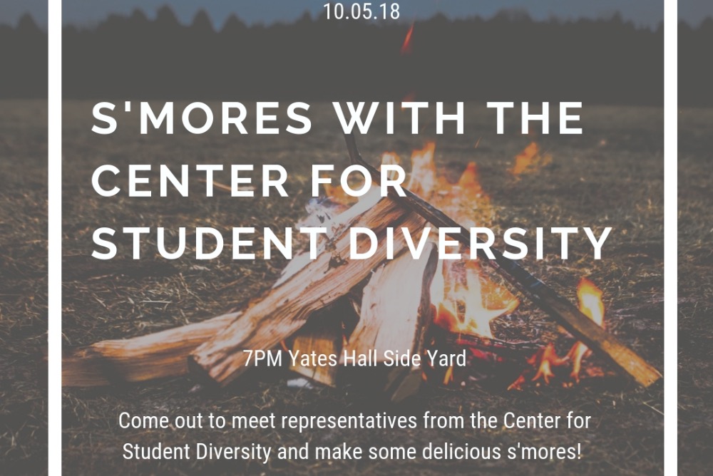 S'mores with the Center for Student Diversity
