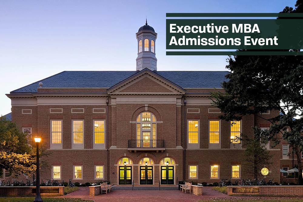 EMBA Admissions Event
