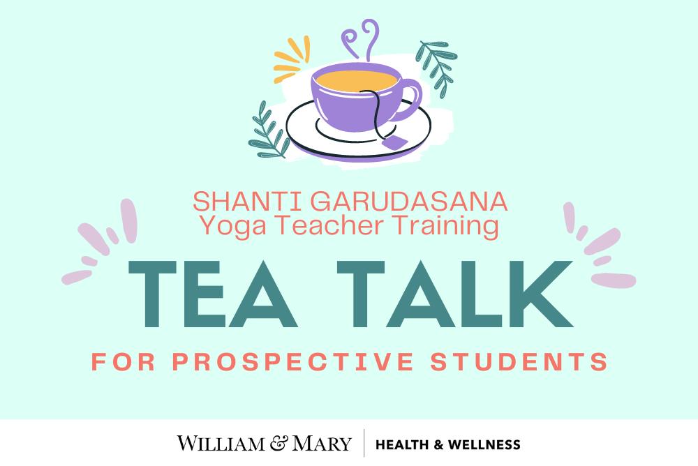 Shanti Garudasana YTT Tea Talk for Prospective Students