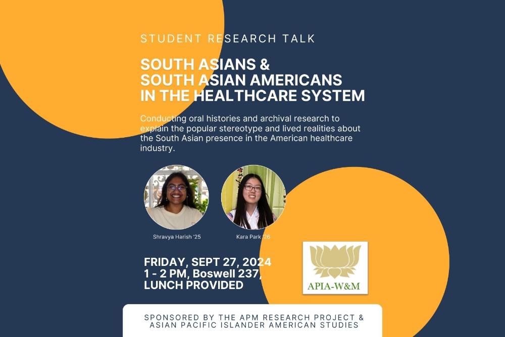 Student Research Talk APIA