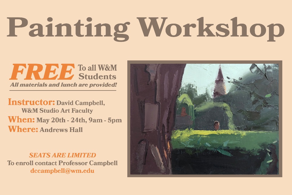 Free Painting Workshop Flyer