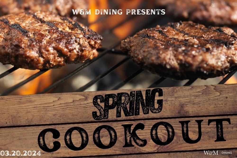 Spring Cookout poster