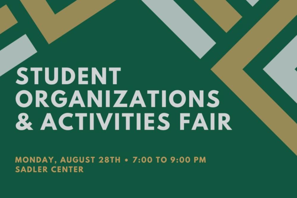 Student Organizations & Activities Fair