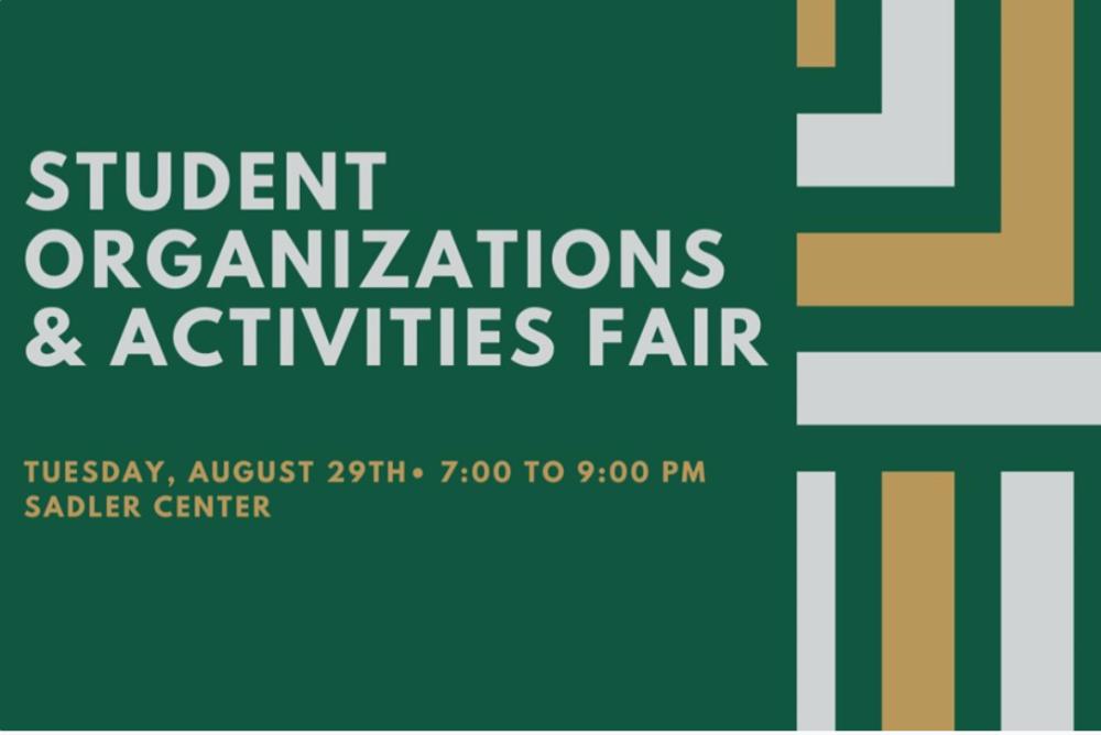 Student Organizations & Activities Fair