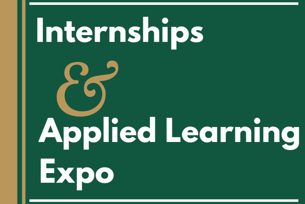 Internships & Applied Learning Expo Banner